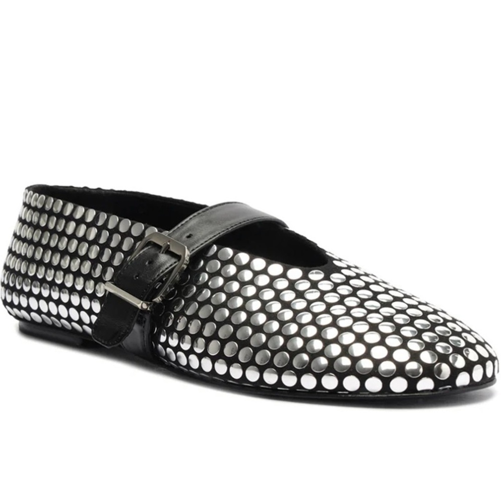 Schutz Eiza Studded Flats